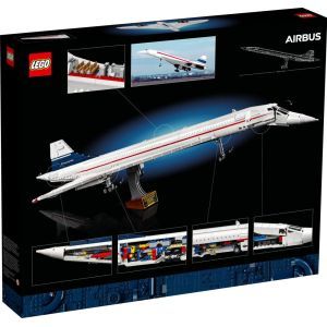 Bon plan chez Lego sur LEGO Icons 10318 Le Concorde : 205.94 €