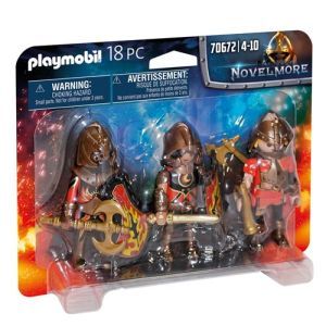 Promo Amazon : 9.34 € pour le Playmobil Novelmore 70672 3 combattants Burnham Raiders