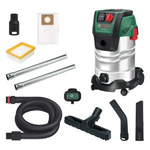 Promo CDiscount : 122.48 € pour la Aspirateur universel BOSCH - PAS 30-240PRS - 1300W - 67 l/s - Réservoir 30L - 240 mbar