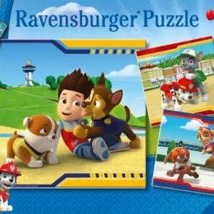 Puzzles 3 x 49 pieces Ravensburger Heros a fourrure Pat Patrouille 9369 chez BCD Jeux : seulement 12.8 €