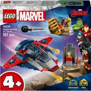 Promo sur le LEGO 76319 Captain America contre Thanos pour 28.98 € chez Carrefour