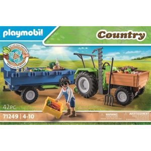 Promo Carrefour : 23.99 € pour le Playmobil Country Tracteur avec remorque 71249