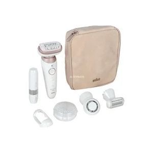 Promo sur Braun silk-epil 9 flex 9-360 3d rose blanc pour 175.13 € chez CDiscount