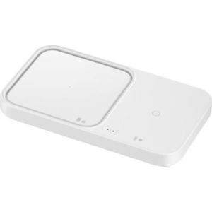 31.99 € pour le Pad induction SAMSUNG Sans fil Duo blanc charge rapide 15W, en promo chez Conrad
