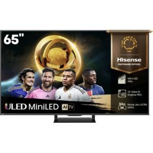 TV HISENSE 65U7Q PRO 2025 65' à seulement 740 € sur Rakuten avec ce bon plan