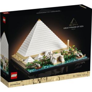 Promo CDiscount : 124.98 € pour le LEGO  Architecture 21058 La grande pyramide de Gizeh