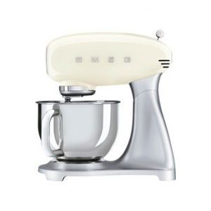 399.99 € pour le Robot pâtissier Smeg SMF02CREU Creme, en promo chez Carrefour