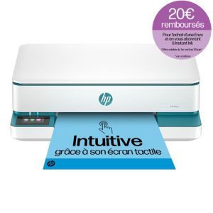 Promo CDiscount : 58.49 € pour l'imprimante jet d'encre Instant Ink Envy 6122e HP