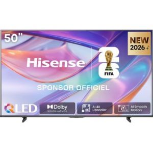 TV QLED HISENSE 50E7S 2026 50' à seulement 352.31 € sur Carrefour avec ce bon plan