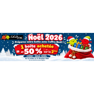 Jeu Gigamic : 2ème à -50% chez BCDJeux