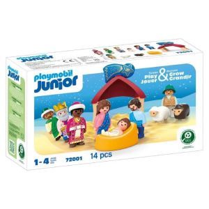 32.98€ pour la crèche de Noël Playmobil Junior chez CDiscount