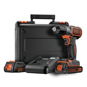 BLACK+DECKER ASD18KB-QW Perceuse-Visseuse à 94.8 € chez Castorama. Un bon plan !