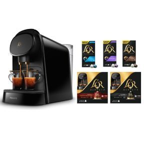Offre exclusive : Philips L'Or Barista LM8012/65 avec 50 capsules offertes chez Conforama