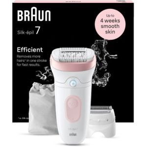 Promo sur l'epilateur BRAUN Silk-epil 7-030 pour 74.99 € chez Amazon