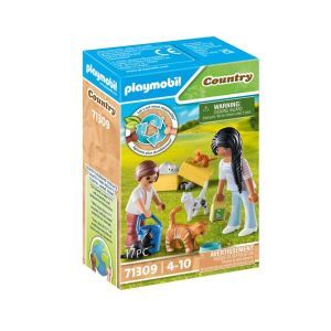 Playmobil Country 71309 Famille de chats avec femme et enfant à seulement 13.98 € sur Carrefour avec ce bon plan