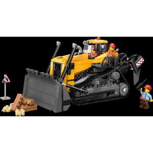 Promo Carrefour : 29.8 € pour le LEGO 60466 Le bulldozer jaune