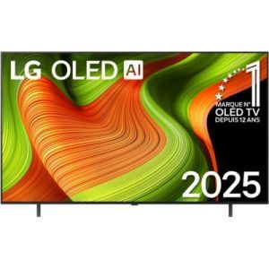 1018.99 € pour la TV OLED evo LG 65B5 2025 65', en promo chez Carrefour