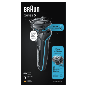 151.99 € pour le Rasoir Braun Series 5 51-M1000S, en promo chez Conforama