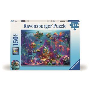 Promo sur le Puzzle Ravensburger Aliens sous l'eau 150 pieces XXL pour 8.35 € chez BCD Jeux
