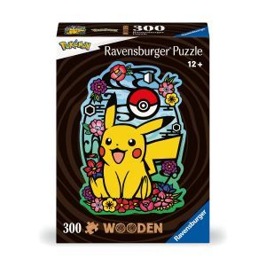 Puzzle En Bois Pikachu 300 Pieces Ravensburger est en promo à seulement 15.35 € chez BCD Jeux
