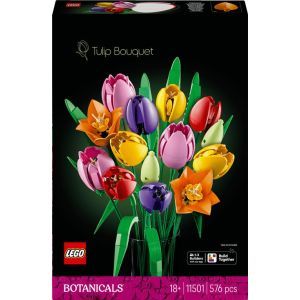 Bon plan chez Carrefour sur LEGO Botanicals 11501 Le bouquet de tulipes : 28.12 €